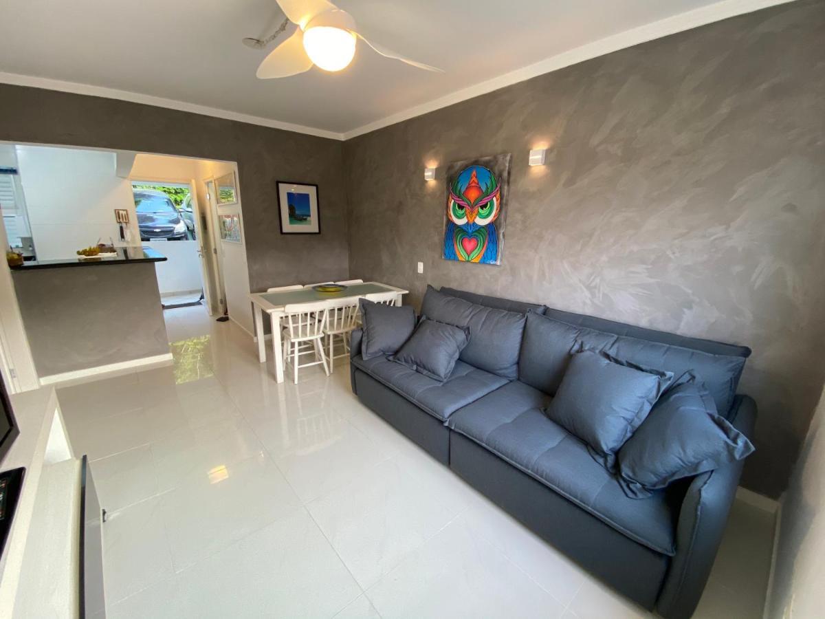 Apartamento Ubatuba Vista Para O Mar E Pe Na Areia - Praia Das Toninhas Buitenkant foto