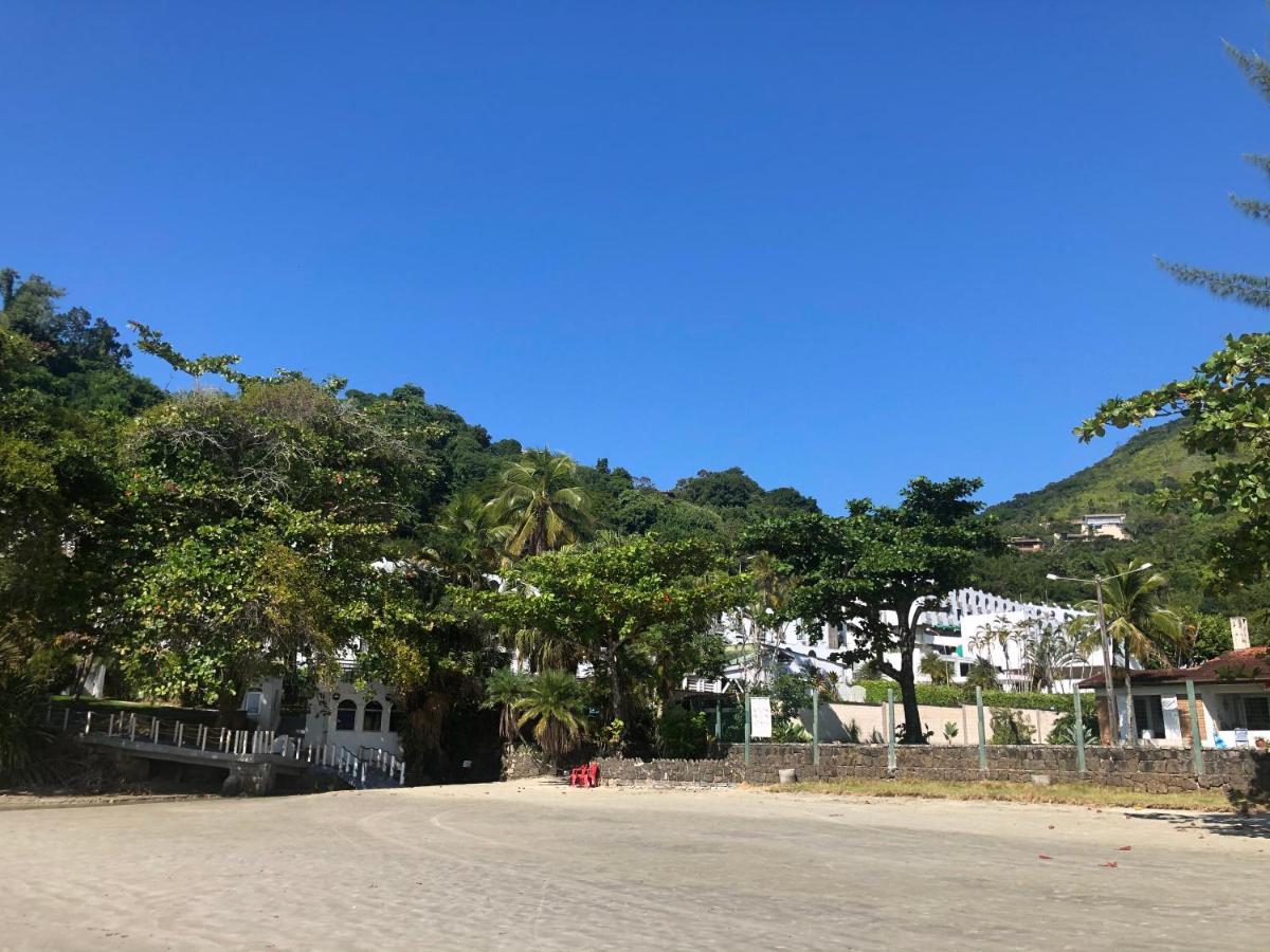 Apartamento Ubatuba Vista Para O Mar E Pe Na Areia - Praia Das Toninhas Buitenkant foto